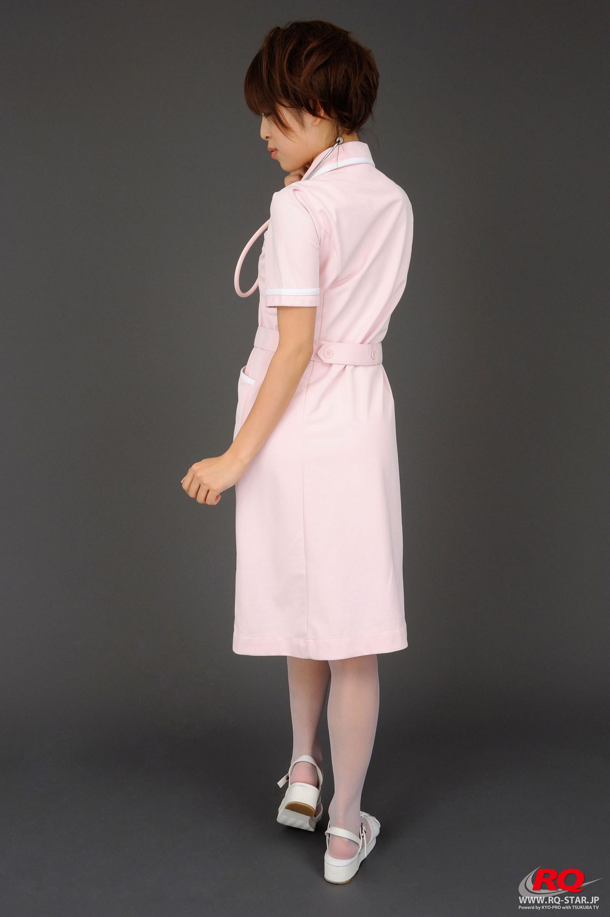 [RQ-Star] No.0019 Umi Kurihara 栗原海 ピンクナース 护士装  Nurse Costume [73P]